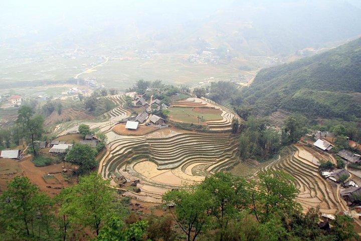 Sapa hard trekking byar hemvistelse 3 dagar/ 2 nätter turné - fantastisk kultur