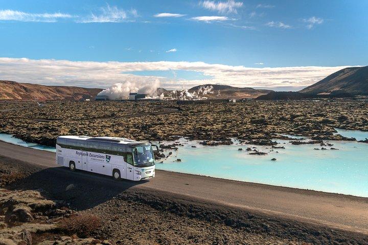 Blue Lagoon retourbustransfer vanuit Reykjavik