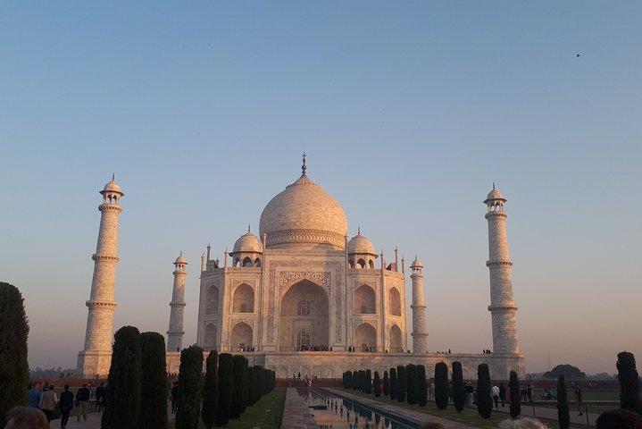 Skip the line with Private Tour Guide for Taj Mahal & Agra Fort