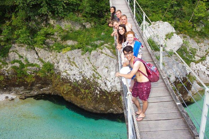 Comboio panorâmico, Emerald River, Triglav National Park & Soča valley
