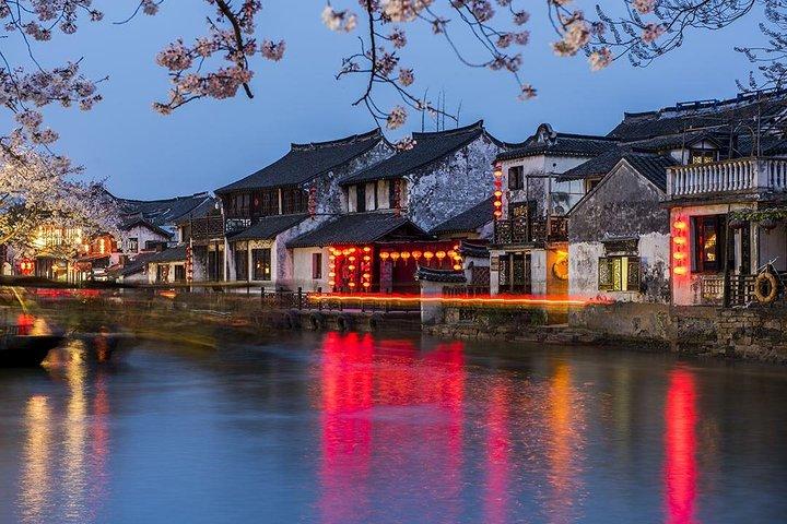 Hangzhou Transfert privé à Shanghai avec escale à Xitang Water Town