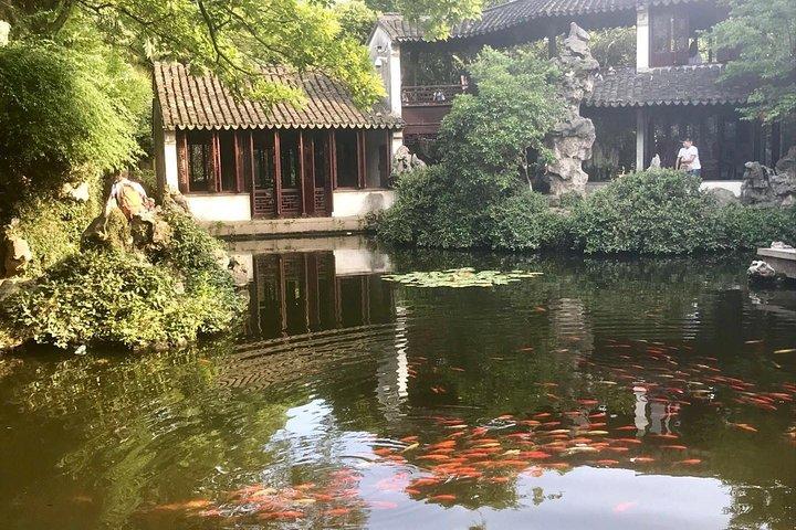 上海発、蘇州および周荘鎮または同里鎮をめぐる個人ツアー