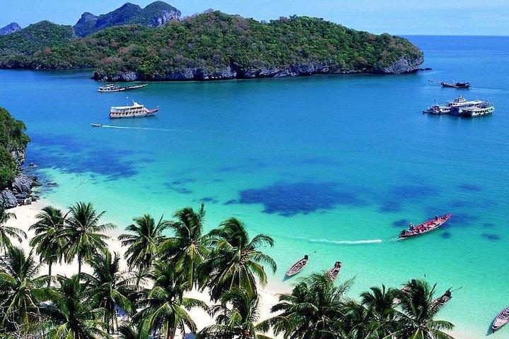 Tour in motoscafo di Angthong Park: Escursioni & Snorkeling Avventura