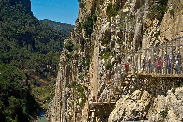 Privé avontuurlijke tour van Malaga naar de Caminito del Rey