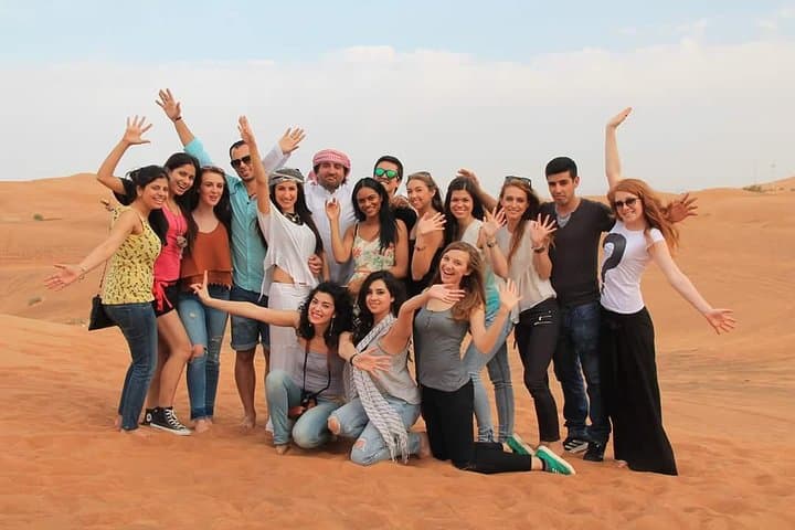 Evening Red Dunes Desert Safari: BBQ Dinner & Adventure Awaits!