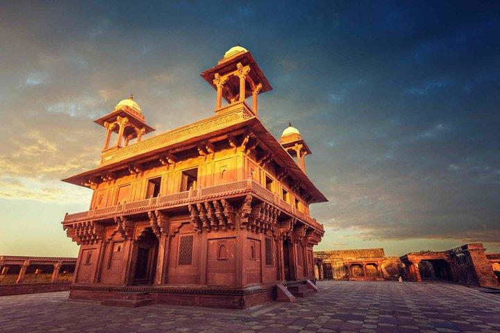 Jaipur nach Agra drop Private Transfers Besuch stepwell & Sikri