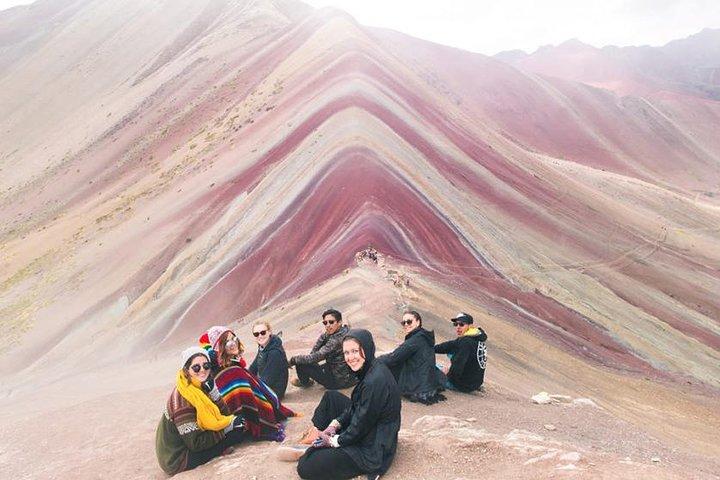 Rainbow Mountain & Red Valley (die ersten, die ankommen)6 kleine Gruppe