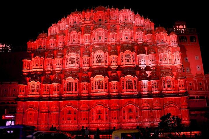 Erleben Sie Jaipur bei Nacht