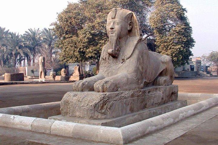 Dagstur till Giza pyramiderna och Memphis och Sakkara