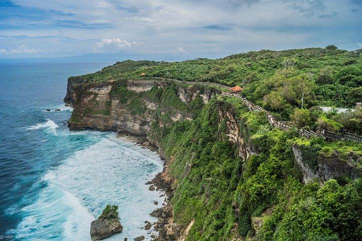 Belas praias de Bali e pôr do sol no templo de Uluwatu com Kecak Dance Show