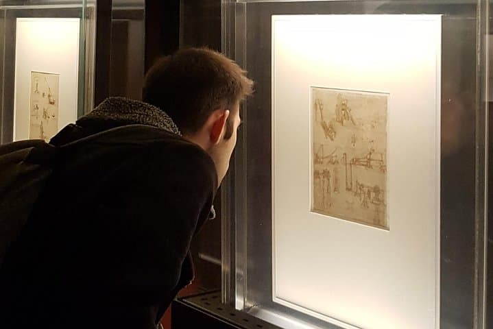 Pinacoteca Ambrosiana and da Vinci's Codex Atlanticus admission in Milan