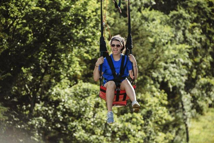 Vigilante Extreme Ziprider-ervaring in Branson