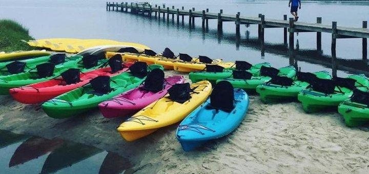 Alquiler de kayak tandem en la bahía de Rehoboth