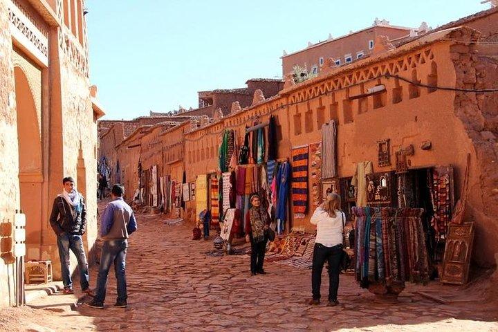 De Agadir : Ksar Ait Ben Haddou & Ouarzazate tour guiado e almoço