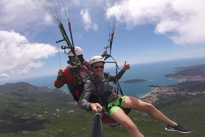 Budva : Eerste tandemparagliding ervaring met instructeur