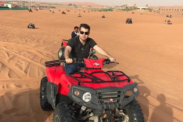 Premium Dubai Desert Safari and Quad Bike Ride