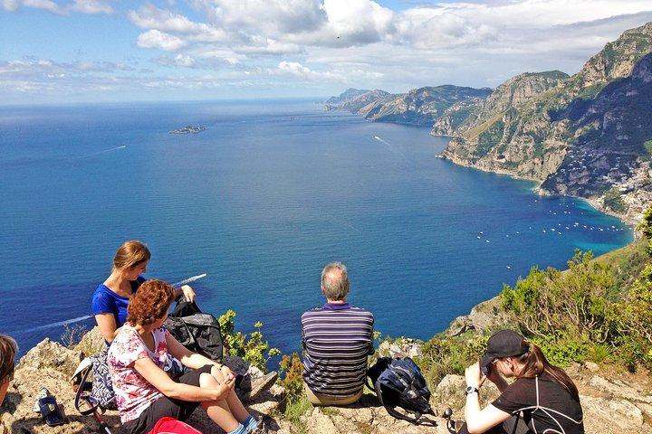 Halvdagens privata Amalfikusten Path of the Gods Hike med lunch