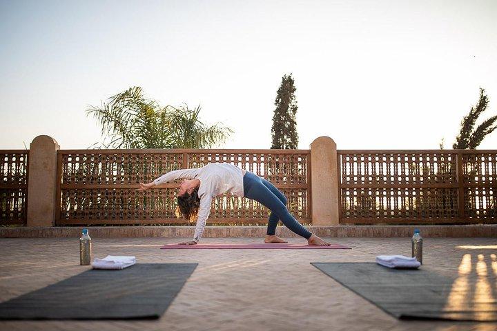 Express Yoga session at La Maison Arabe