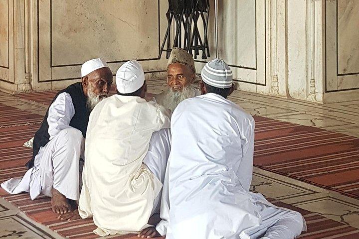 Old Delhi - Visite des joyaux cachés en pousse-pousse avec guide et casques audio