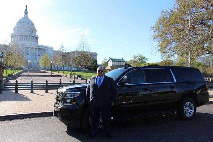 Nur Flughafentransfer DCA von/nach Washington DC Downtown