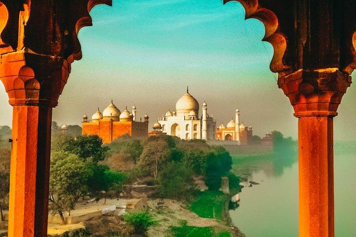 Private 2-tägige Taj mahal Agra & Delhi Tour von Hyderabad .