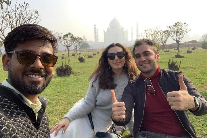 Taj Mahal & Agra Stadtrundfahrt ab Jaipur