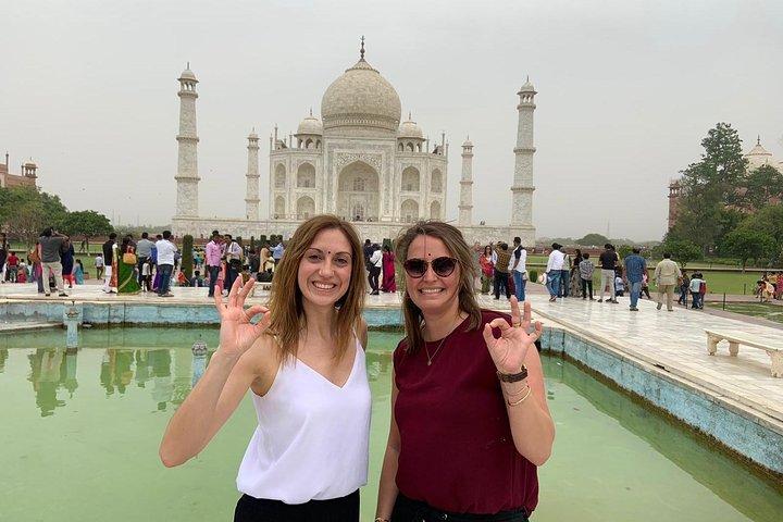 Taj Mahal & Agra Stadtrundfahrt ab Jaipur