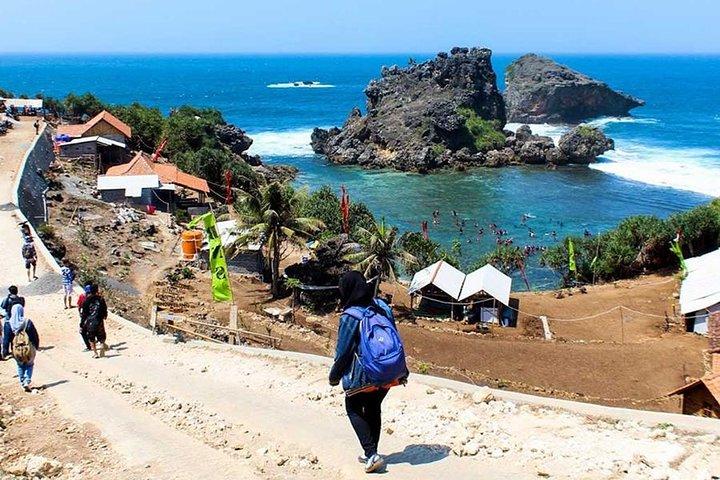 Excursion de plongée avec tuba à Yogyakarta Nglambor Beach avec transport privé