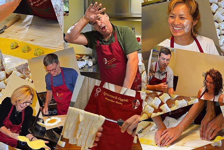 トスカーナ料理教室 - 伝統的な 5 コース メニュー