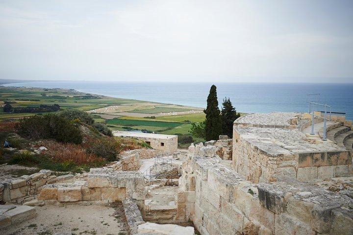 Kourion Ruinen, Kolossi & Weingut Tour von Aphrodite Hills