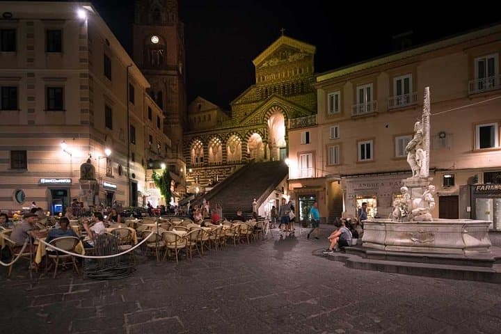 Sunset & Night Tour of Amalfi Coast from Naples (8 hours)