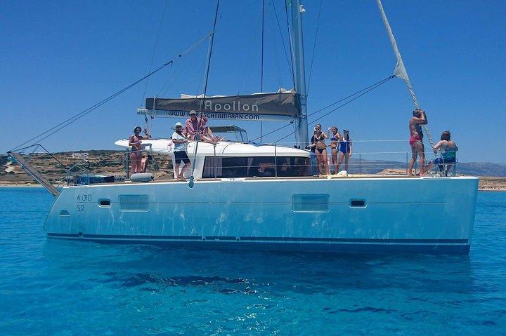 Gemeinsamer Katamaran All-inclusive-Tagesausflug nach Naxos oder Paros