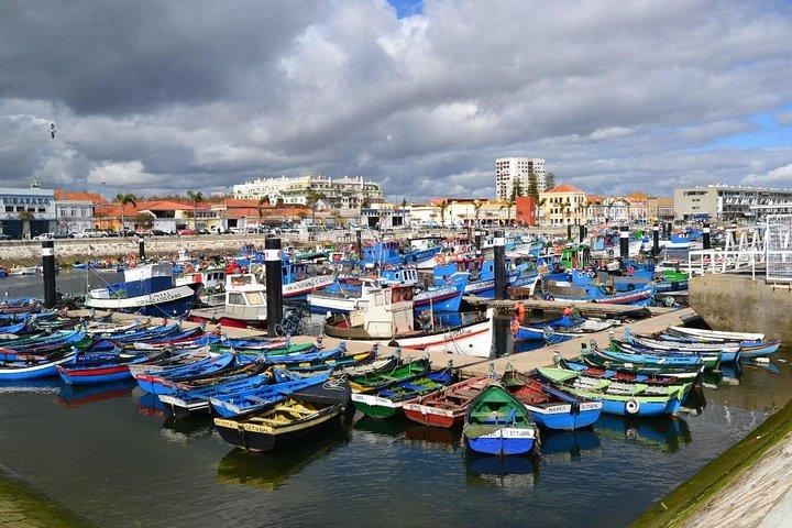 Arrábida Tour: Palmela, Setúbal, market, wine