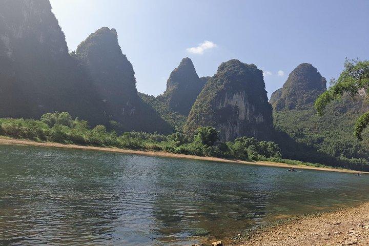 Croisière courte Li-River de Yangdi à Xingping avec chauffeur parlant anglais