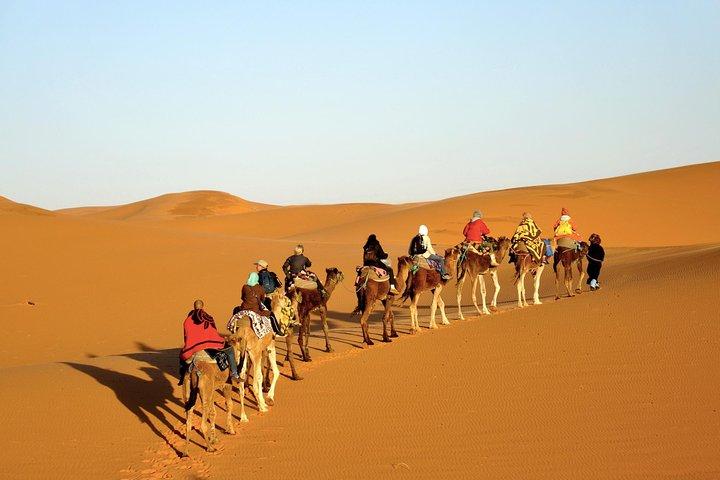 De Fez: Excursão de 2 dias pelo grupo no deserto