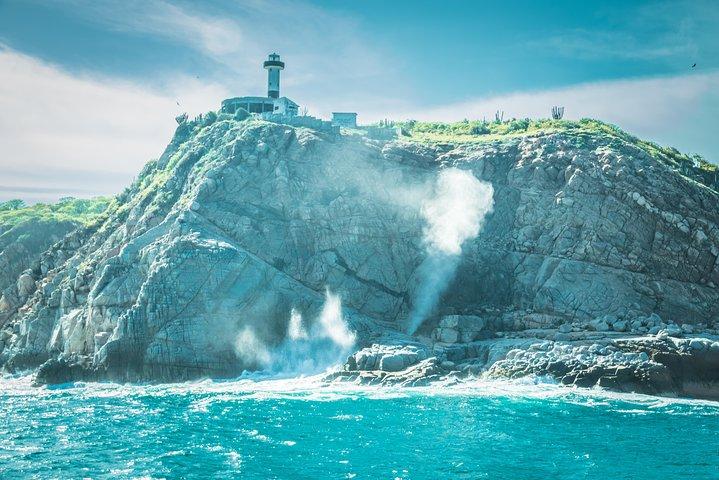 Baías de Huatulco e experiência de mergulho com snorkel com bebidas