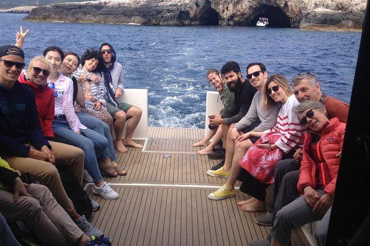 Blauwe Grot, Komiža, Stiniva-baai, Budikovac, boottocht op het eiland Hvar Split