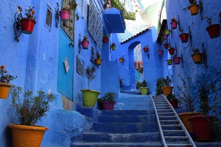 Chefchaouen Blue city Excursión privada de un día desde Tánger ALMUERZO Incl.