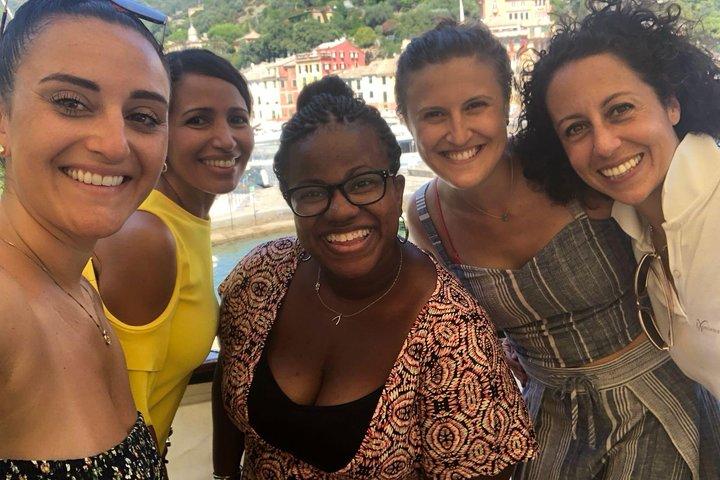 Passeio de barco e passeio a pé Portofino com Pesto Cooking & Lunch