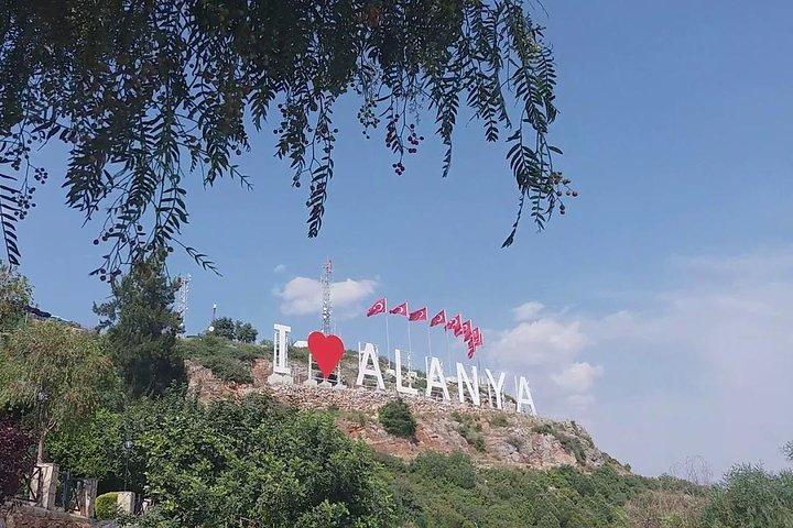 Alanya City Tour med svævebane, slot og jeg elsker Alanya Panorama