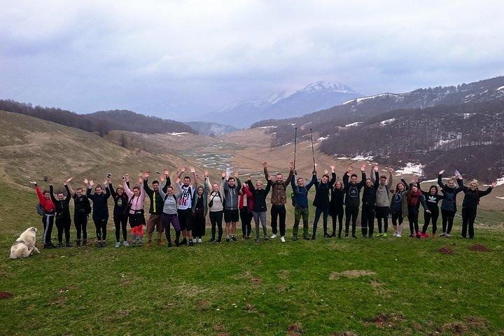 Lukomir-Hochlanddorf-Wanderung