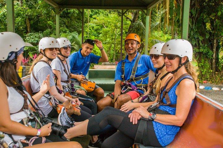 Combo Zipline e ATV adventure 2 hrs em Jacó