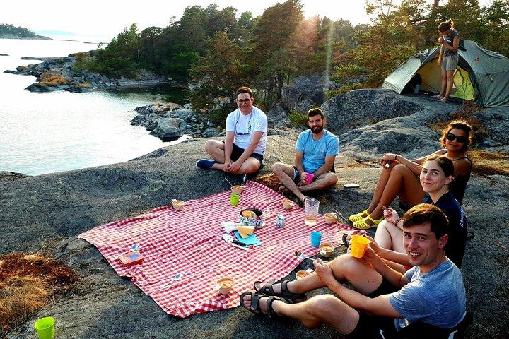 3-dages Stockholms Archipelago Kajak og Camping Tour
