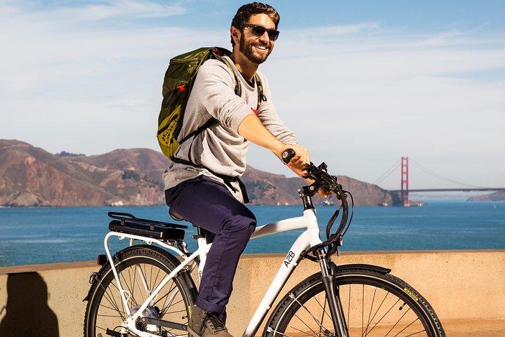 Golden Gate Bridge to Sausalito Tour de bicicleta autoguiada