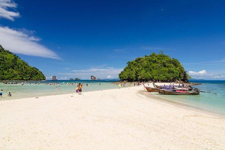 KRABI: 4 Eiland snorkelen en ontspannen per speedboot met lunch