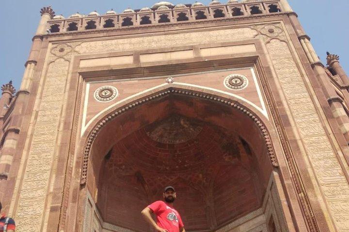 Halvdag Fatehpur Sikri tour med Guide