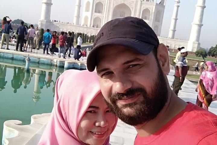 Tour della città di Agra per l'intera giornata in auto