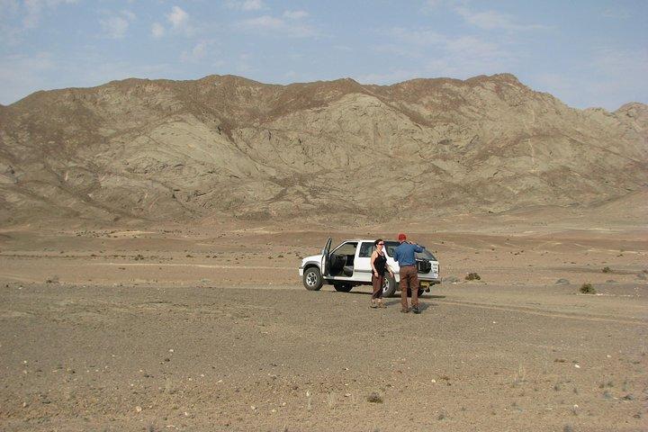 Tour Mineral de Swakopmund ao redor da Montanha Rossing