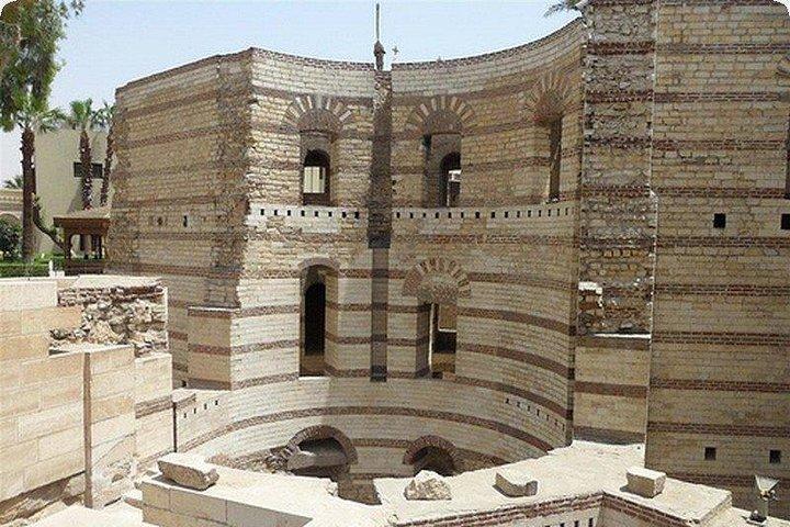 Pirâmides de Gizé de dia inteiro, egy. Museu, a igreja suspensa e a sinagoga Ben Ezra