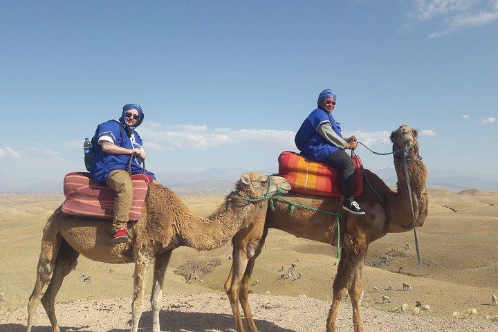 Quad Biking & camel ride Agafay desert with Lunch or dinner